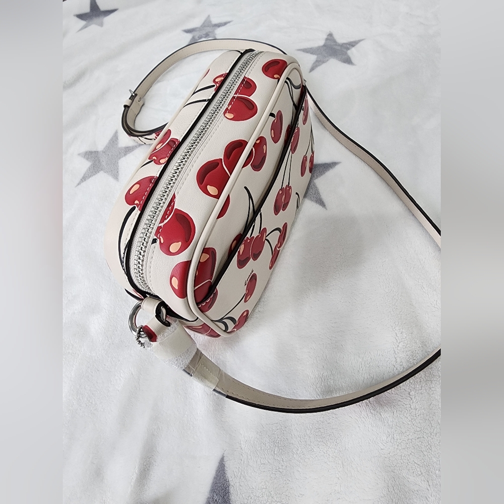 Coach Mini Jamie Camera Bag With Cherry Print - Picture 8 of 11